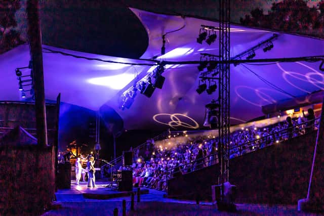 The theatre has become a popular venue for open-air entertainment