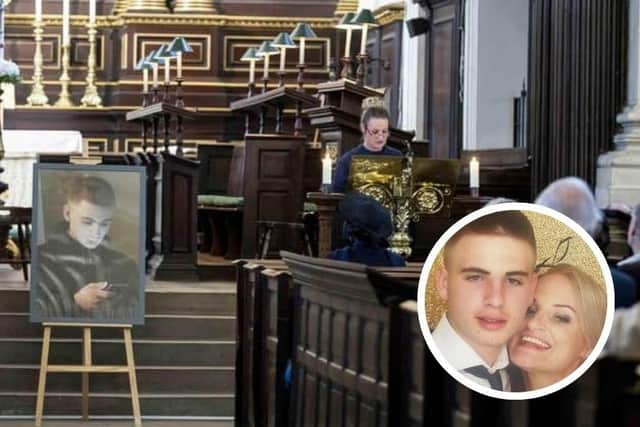 Cheri Curran lost her son Louis-Ryan Menezes in May 2018, and has since done important work to educate and raise awareness of knife crime to make the town a safer place.