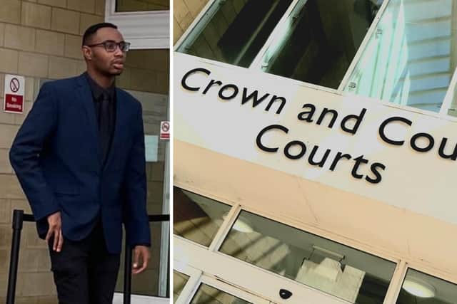 Muchikange walks out of Northampton Crown Court after being given a suspended sentence