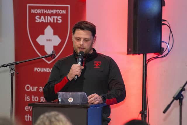 Jordan Letts, CEO of Northampton Saints Foundation