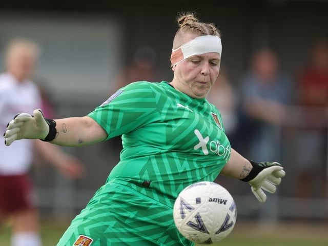 Cobblers goalkeeper Katie McLean