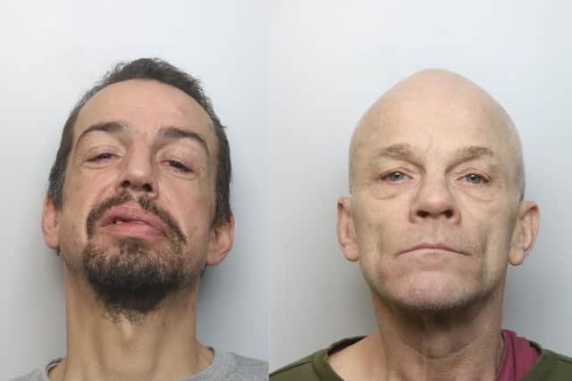 Jermaine Lewis (left) and Darren Bason (right).