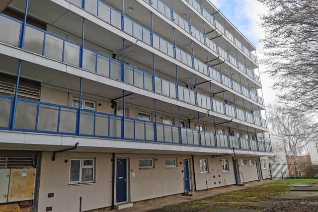 There are around 40 flats at Alliston Gardens across five floors, with many of the tenants in desperate need of the lifts.