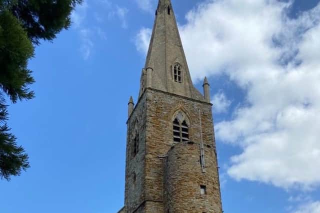 Saxon church in Brixworth, Northamptonshire