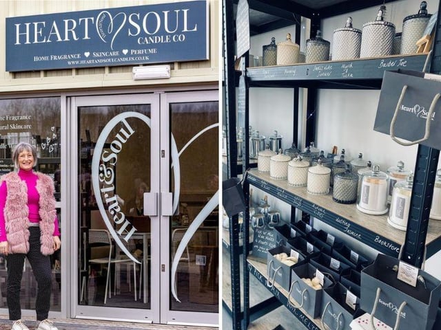 The Heart & Soul Candle Co. was established by Tanya Russo from her home in Weston Favell, before opening at Whilton Locks Garden Village on March 16. The business sells candles, skincare and perfume ranges. After some disappointing candle purchases, Tanya began experimenting and making her own in the autumn of 2018. It was not until March 2021 when Tanya took the plunge to launch her website and attend markets, and she says the business was “created from the need for a moment of calm amongst the chaos”.