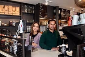 Esquires Coffee, in Dychurch Lane, is the venture of husband and wife Zofur and Halima Ali.