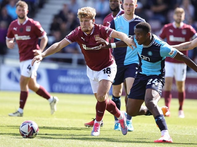 Not an afternoon where he was able to flourish despite his best endeavours. One shot blocked and scampered up and down but it was only in the final 15 minutes when Cobblers had any kind of consistent control and even then they didn't create anything clear-cut... 6