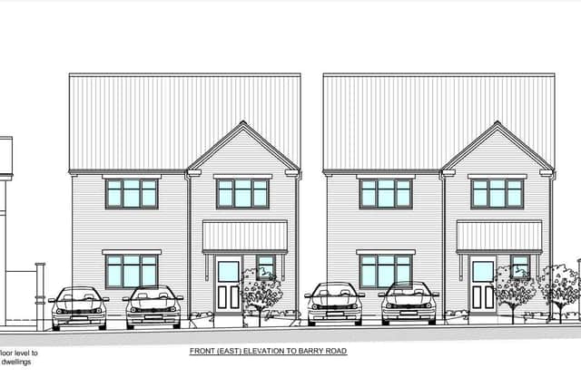 Illustrative designs of what the homes could look like if approved on Wednesday (August 7).
Credit: Cornerstone 2 Homes Ltd