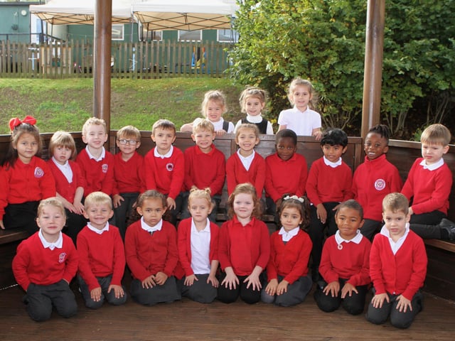Reception class at Hunsbury Park Primary School.