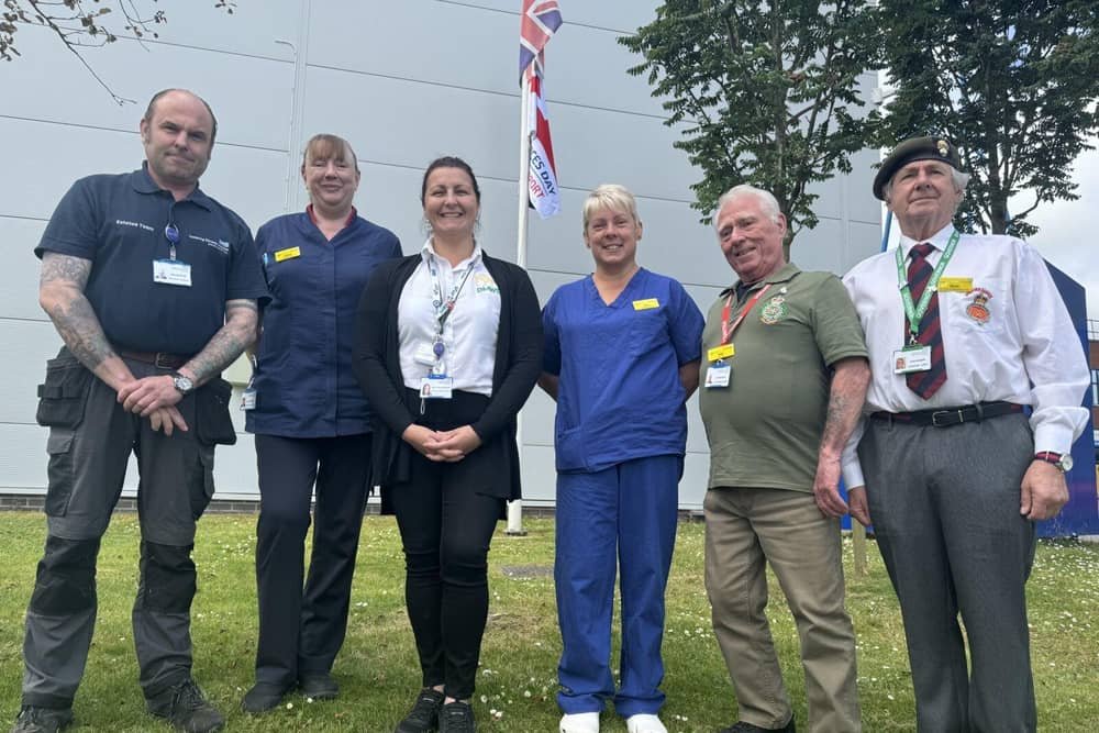 Veterans who work or volunteer at KGH