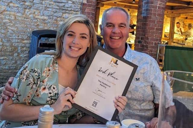 It has been a proud year for Jordan after placing second in the ‘best new business’ category at the Northants Life Awards.