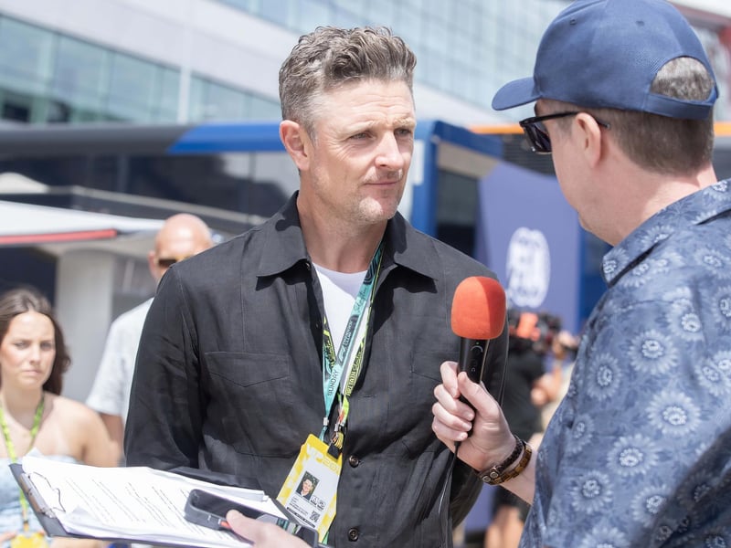 Justin Rose, the former U.S. Open champion and Olympic gold medal-winning golfer.