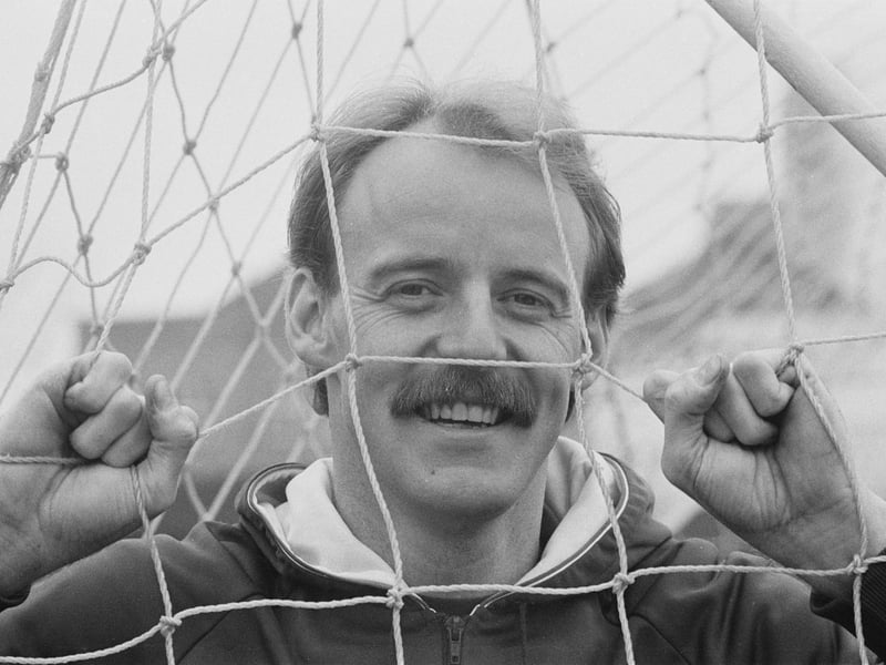 Scottish footballer George Reilly, 15th February 1984. He played for Northampton Town between 1976 and 1979. (Photo by Jack Kay/Express/Hulton Archive/Getty Images)