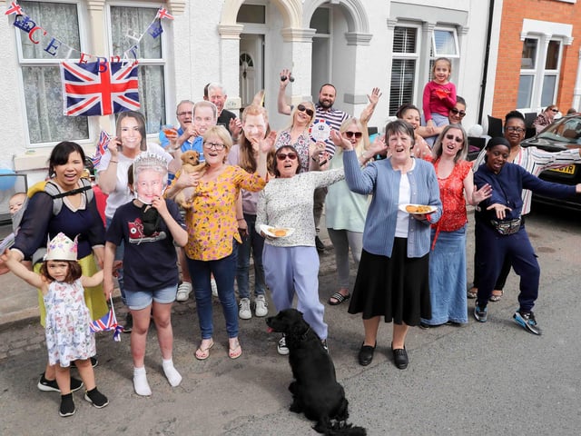 Lea Road, Abington street party.