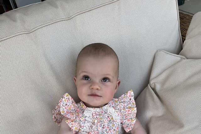 Baby Elsie is now aged 11 months.