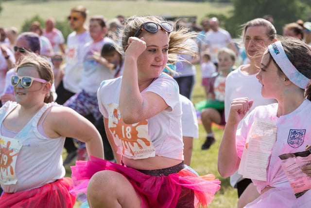 The Cynthia Spencer Northampton Colour Run 2022 took place at Overstone Park on Saturday, June 11.