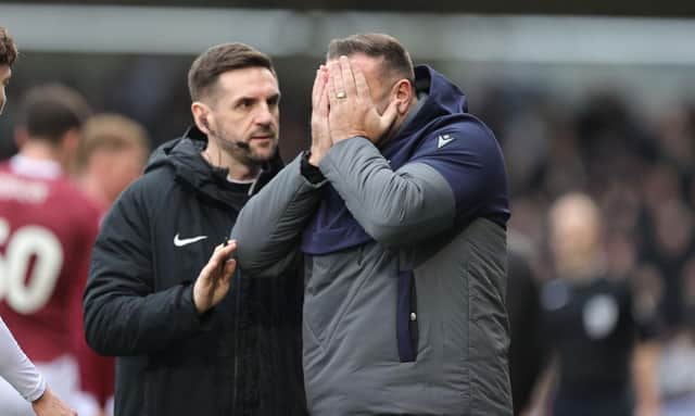 Ian Evatt can't believe the decision to send off George Thomason