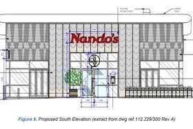 The chicken restaurant chain wants to make changes to the former Harvester restaurant in Riverside Retail Park, next door to KFC.