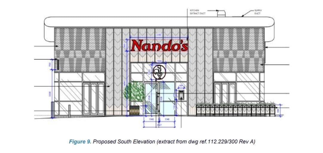 Nando’s submits plans to open new 'high-quality' restaurant at busy retail ...