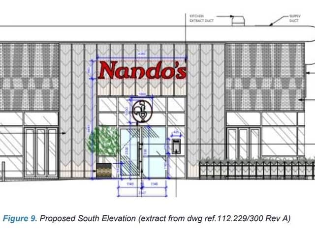 The chicken restaurant chain wants to make changes to the former Harvester restaurant in Riverside Retail Park, next door to KFC.