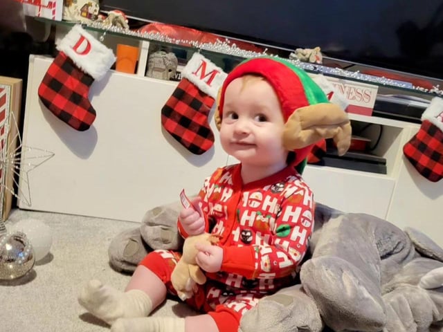 Eight-month-old Alexander.