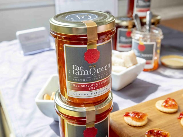 The Jam Queen’s Chilli Shallot & Coriander Jelly.