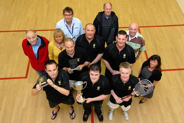 Westoe Squash Club players pictured 11 years ago. Recognise anyone?