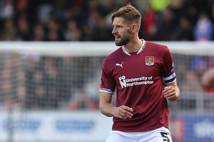 Town went back to basics and he showed the way with a commanding display. The fact that Orient managed just one shot in the whole second half - a tame 25-yard effort from Beckles in the 93rd minute - reflected just how well Cobblers defended... 8