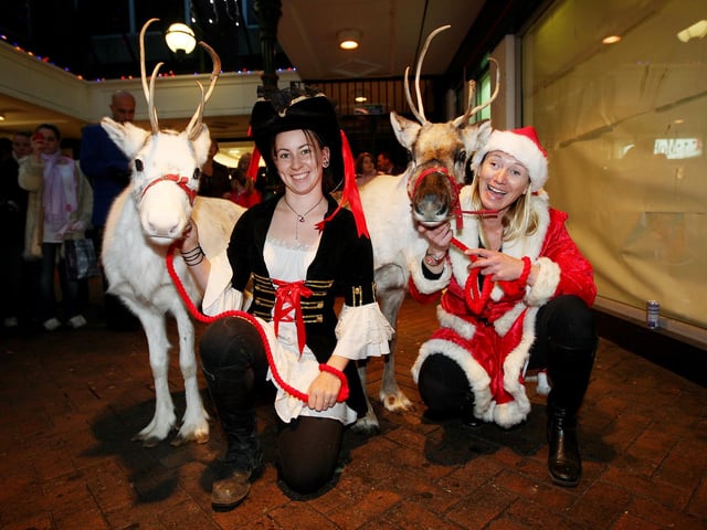Special visitors in 2007.