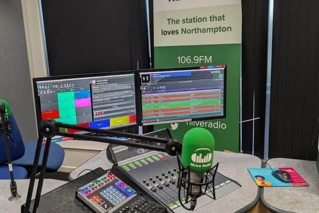 NLive Radio studio