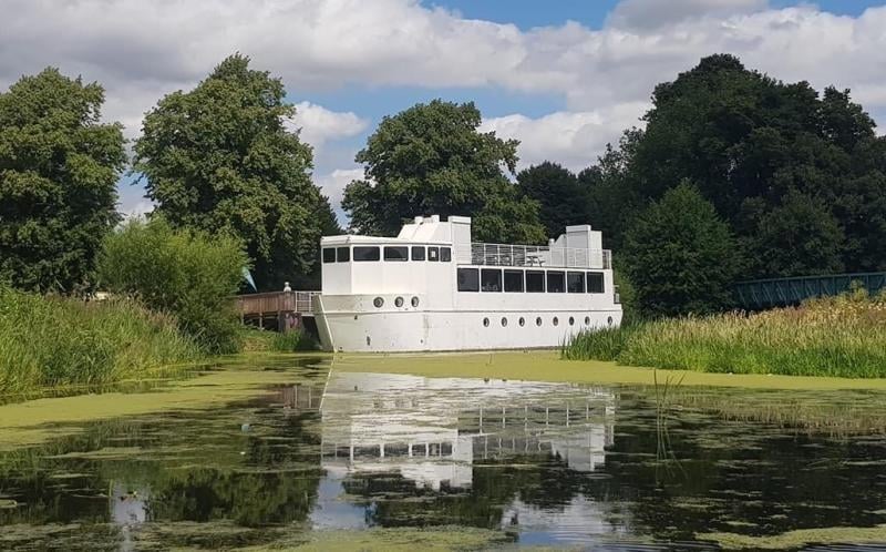 Northampton's boat restaurant, The Ark, is up for sale for £500k