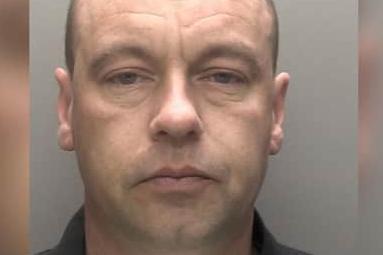 Football thug Waud was jailed for nearly three years and banned from every ground in England for 10 years over a fight at Rothersthorpe services on the M1 station. The Hull City fan, 38, admitted drunkenly attacking a Stoke supporter as he travelled home by coach following the final match of the season at Luton.
The incident came shortly after Waud had attacked a Swansea fan in Hull following a game.
Waud pleaded guilty to two counts of affray and was sentenced to nine months for the Northampton attack and 12 months for the Hull incident. He was also given an additional consecutive 14 months for breaching a suspended sentence for a previous offence, making a total of two years, 11 months in prison.