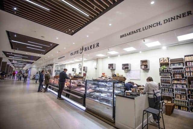 The deli is home to 10 metres of fridges containing food for all meals of the day. This spans across fresh bread and pastries in the morning and deep filled baguettes at lunchtime, to Indian, Italian, Thai and Chinese cuisine in the evenings. Photo: Kirsty Edmonds.