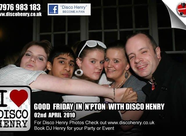 Nostalgic pictures from a Good Friday night out in 2010 around Northampton.