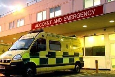Library picture of A&E at Northampton General Hospital