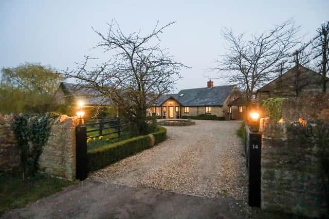 This barn conversion with traditional features and a lot of land could be yours for £1.75 million.