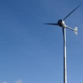 An example of the type of wind turbine planned for the Welford in Northamptonshire location. 