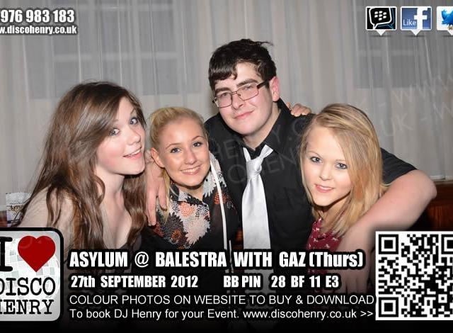 Nostalgic pictures from a 2012 night out at Balestra