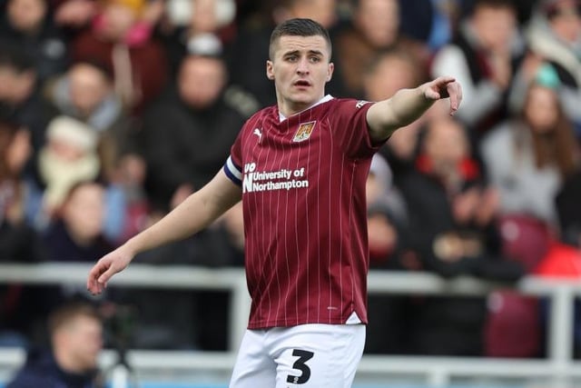 At wing-back and contributed in both attack and defence in a good display. Cobblers have a 50 per cent win record when he starts this season compared to 24 per cent when he doesn't... 7.5