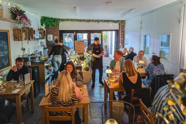 Though the answer had always been no when customers persistently asked Mark if he would set up a shop where people can collect their cheese from, everything changed when a spot at Wharf Distillery became available. Photo: Greg Mandy Photography.