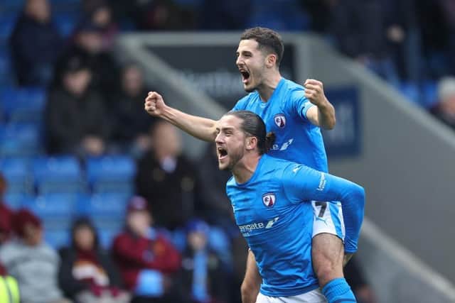 Armando Dobra celebrates his winning goal. Picture: Pete Norton.