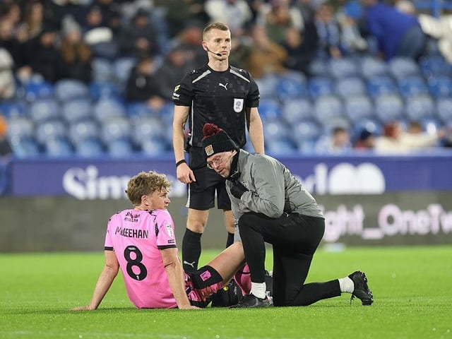 Lasted only 16 minutes as he was forced off with a possible hamstring issue... 6