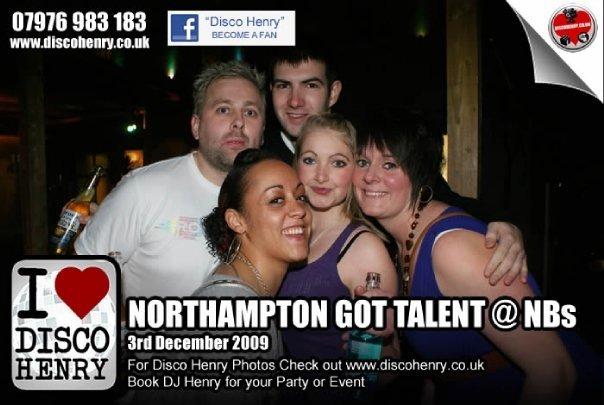 Nostalgic pictures from a night out at NB's in December 2009