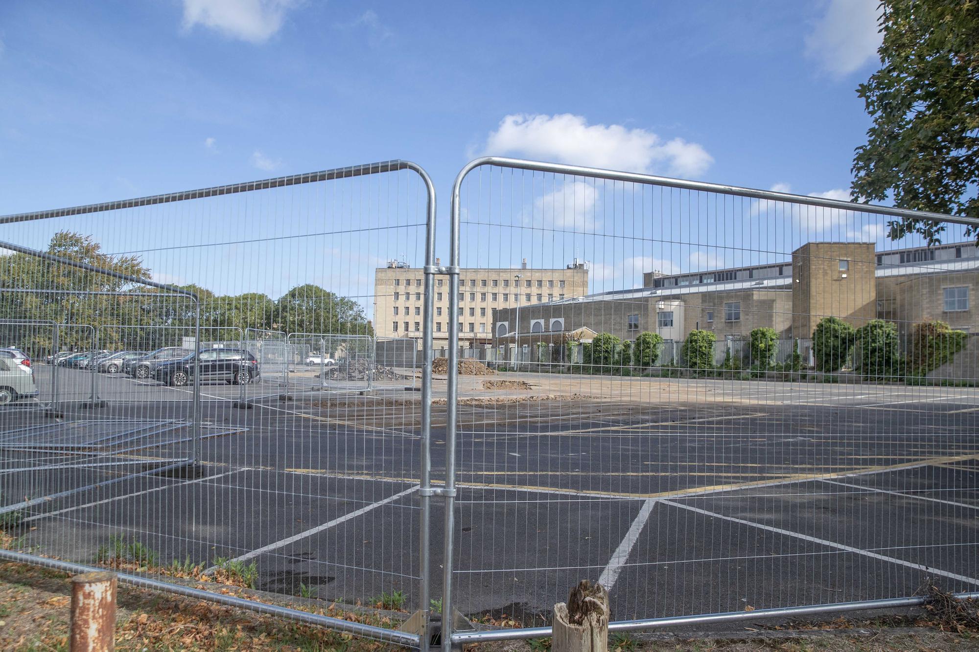 More than half a large car park in Northampton town centre remains ...