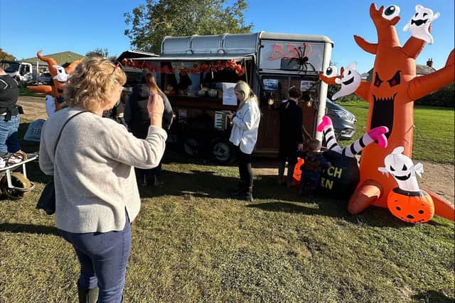 Mulberry Homes teamed up with Saxby Cider for a pumpkin picking event
