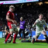 Fraser Dingwall scored at Twickenham last weekend (photo by David Rogers/Getty Images)