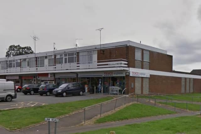 The incident happened in at Tesco Express in Link Road.
