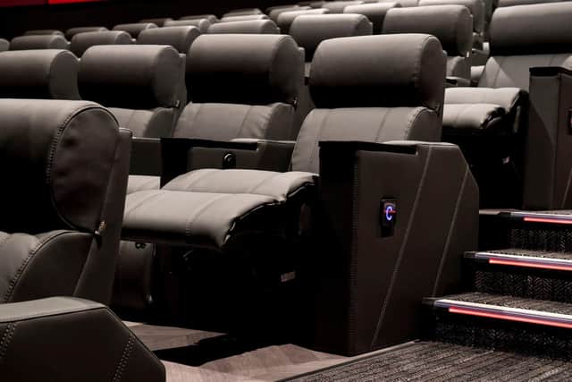 Enjoy brand new releases in luxury seating.