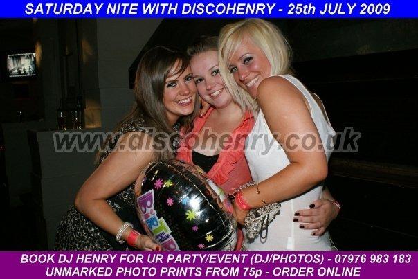 Nostalgic pictures from a night out on the town 15 years ago