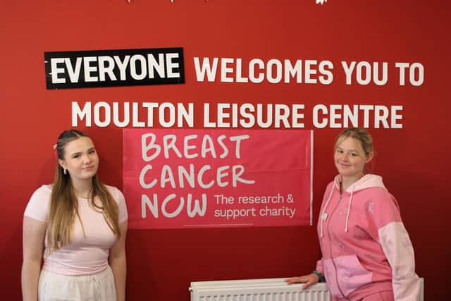 Moulton Leisure Centre turned pink for its Wellbeing and Family Fun Day in support of Breast Cancer